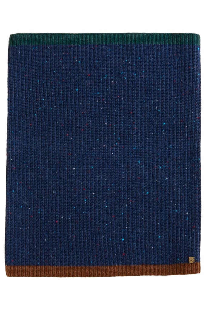 White Stuff Albie Knit Colourblock Snood Navy Multi Taglia: OS | Sciarpe Outlet | Uomo | Blu