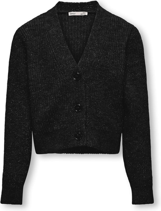 ONLY meisjes kids vest ORIANA Black Black Glitter Regular Fit