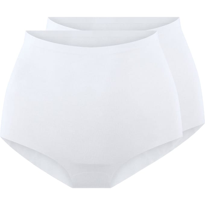 LingaDore - 2-Pack Taille Slip Ivoor - maat S - Wit