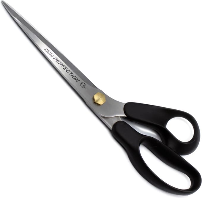 Daniel Peres Professionele coupeuseschaar – 25 cm – RVS met kunststof ogen – Zwart