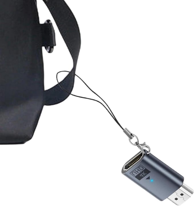 Display Adapter - Streaming Dongle - Multimedia Uitbreiding - Plug and Play - 4 x 2.3 x 1.3 cm - Donkergrijs