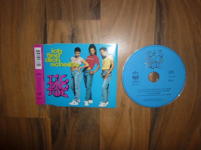 Tic Tac Toe Single Ich Find Dich Scheisse CD Muziek