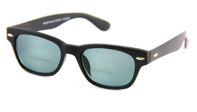 INY Woody Bifocaal - Zwart - +2.00 - Leeszonnebril