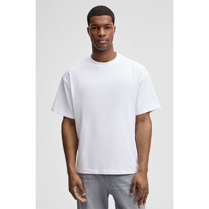 regular fit T-shirt van katoenmix model 'GEZA-R'