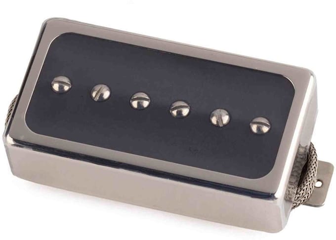 Lollar 10304-111121 Single Coil Pickup - Novel 90 hals, matzwart