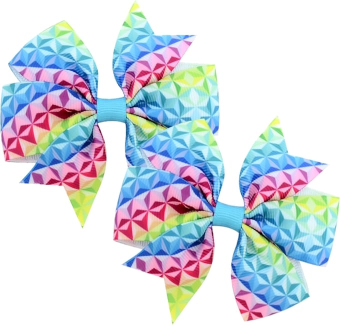 Haarspeld / Haarstrik - Carnaval Star | Set van 2 Stuks | Clipsluiting - 8 cm | Fashion Favorite