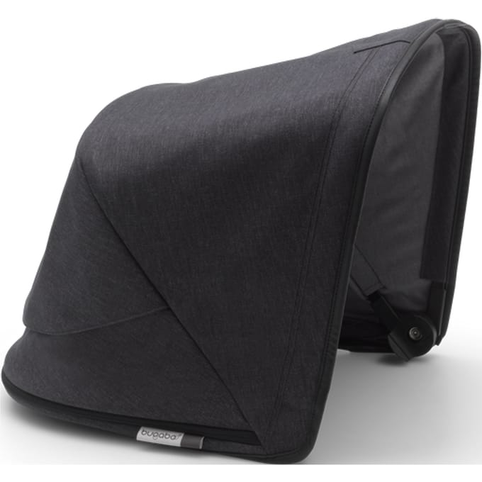 Bugaboo Fox 3 zonnekap - Mineral washed black Mineral washed black