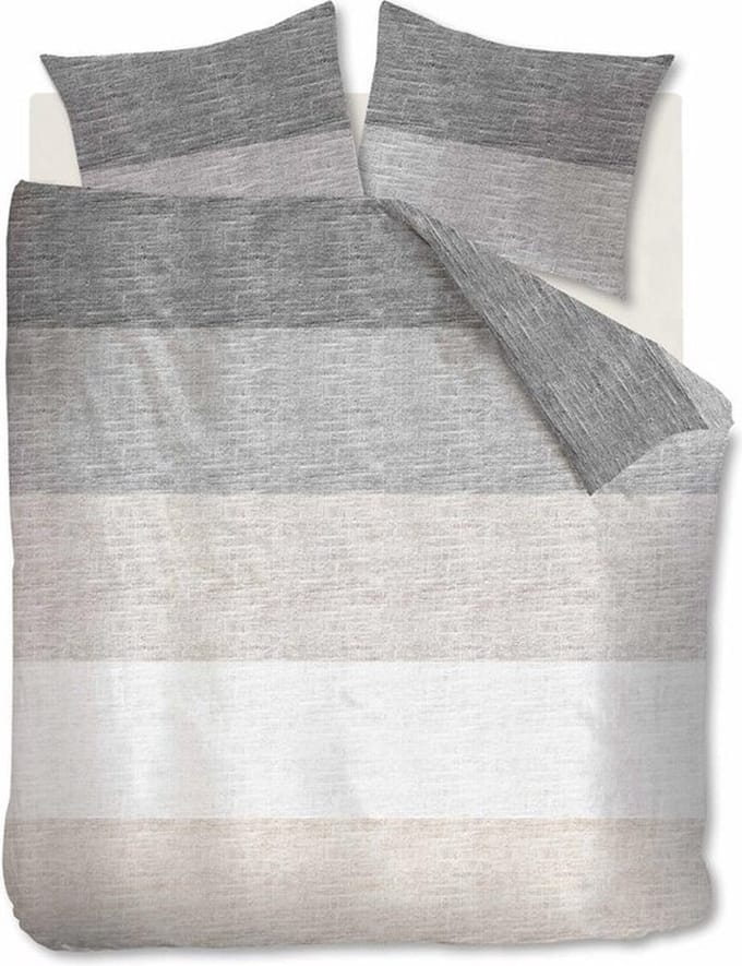Ariadne at Home dekbedovertrek Like grey - lits jumeaux (240x200/220 cm incl. 2 slopen)