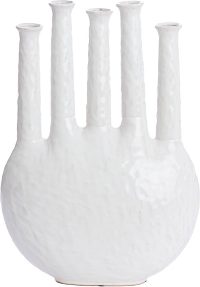 Light & Living - Vaas BEKAPO - 34x14x48cm - Wit