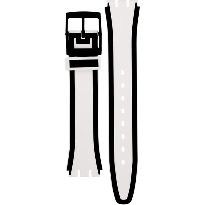 Swatch Plastic - Originals Medium (34mm) /Access/Solar/Musicall/Stop - G/SK/SL/SR/SS/SO28 AGW167 GW167 Net Line Horlogeband