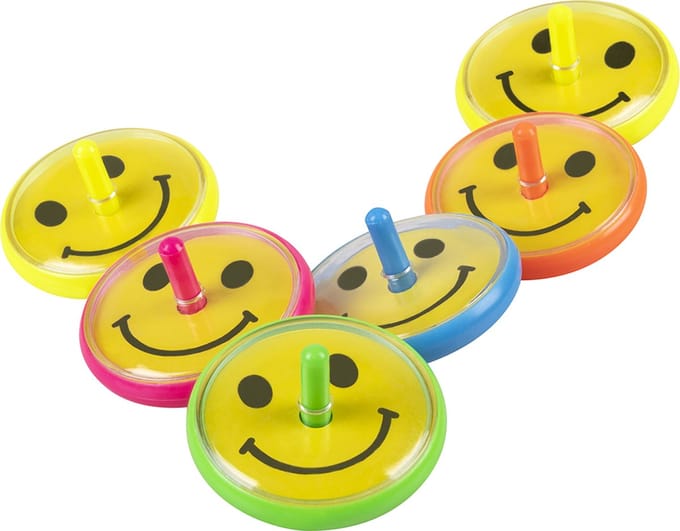 Boland - Set 6 tolletjes Smile - Grappig & Fout
