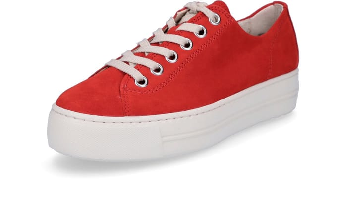 Paul Green dames sportschoenen rood 9