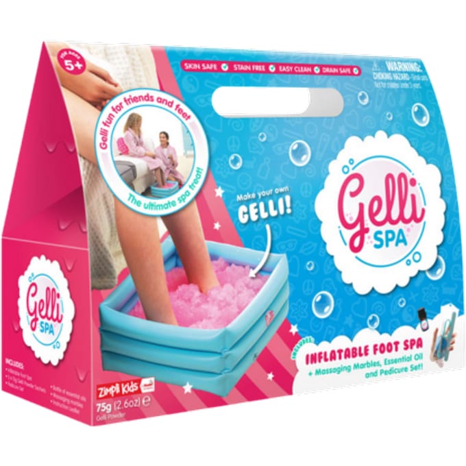 Zimpli Kids Gelli Spa voetspa voor kinderen - Biologisch afbreekbaar speelgoed.
