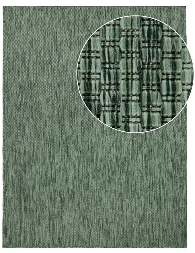 Binnen- en buitenkleed Venezia groen 120x160 cm