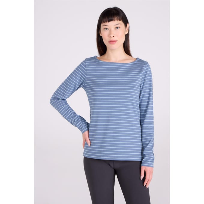 Mountain Warehouse Dames/Dames St Ives Crew Hals Top (Blauw)