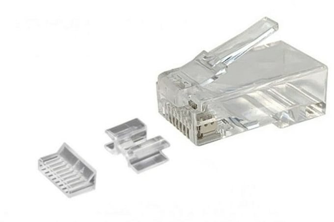 DANICOM UTP CAT6a RJ45 Connector - voor soepele kern - 10 stuks