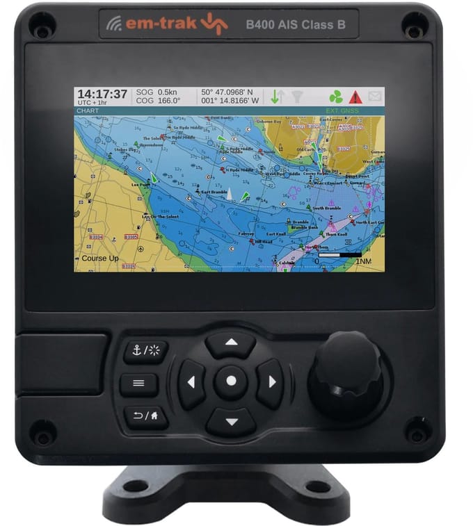 EM-Trak B400 AIS transponder - 5W - AIS ontvanger