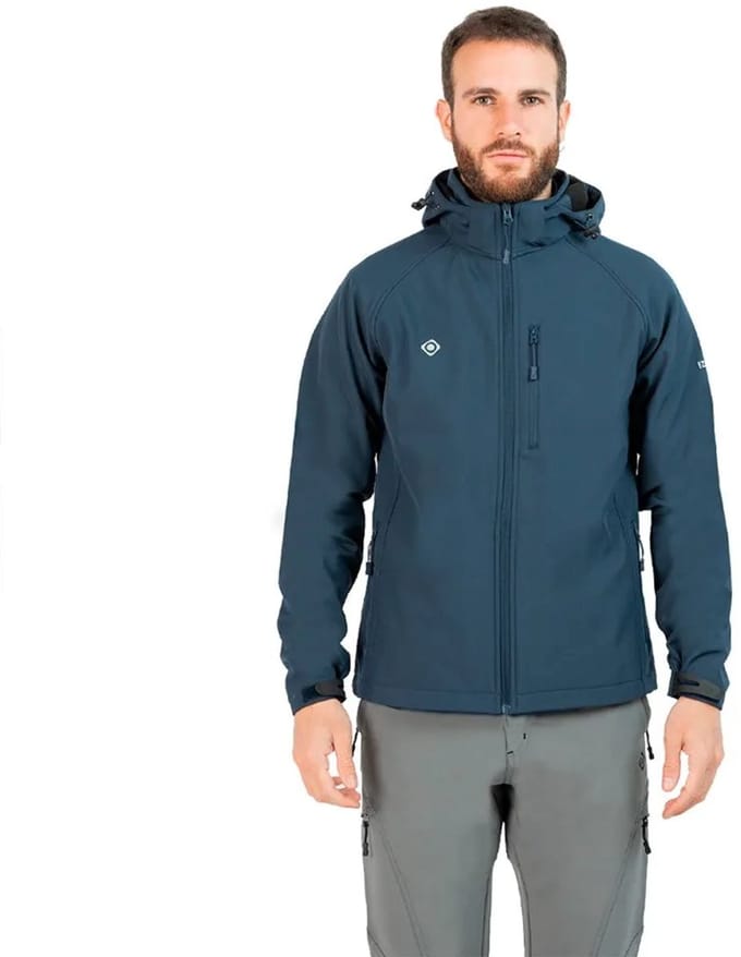 Izas Haiti M Softshelljack Blauw 4XL Man