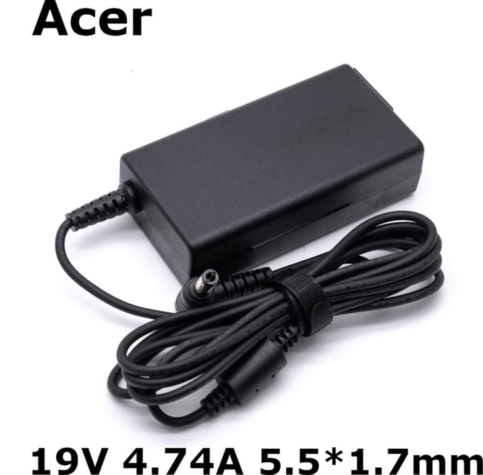 EISENZ Acer Laptop Adapter 19V 4.74A – Plug 5.5x1.7mm – Snelladen – Hoge Compatibiliteit - EZ1131