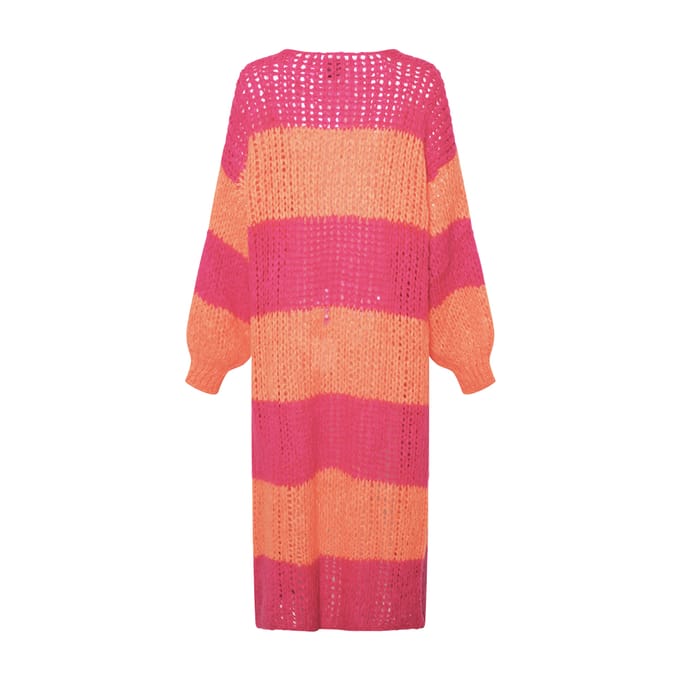 Jagger gebreide cardigan in roze