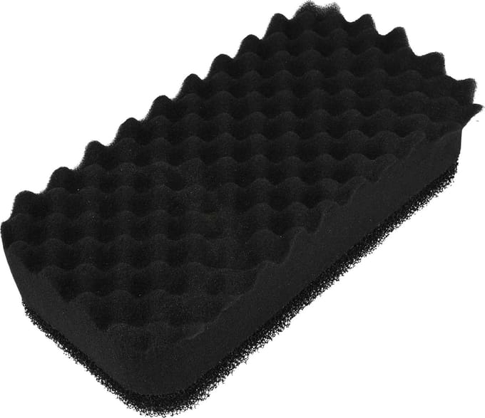 Benson Autospons Hard/Zacht - 22x11x6 cm - Wafelstructuur - Voor Dieptereiniging