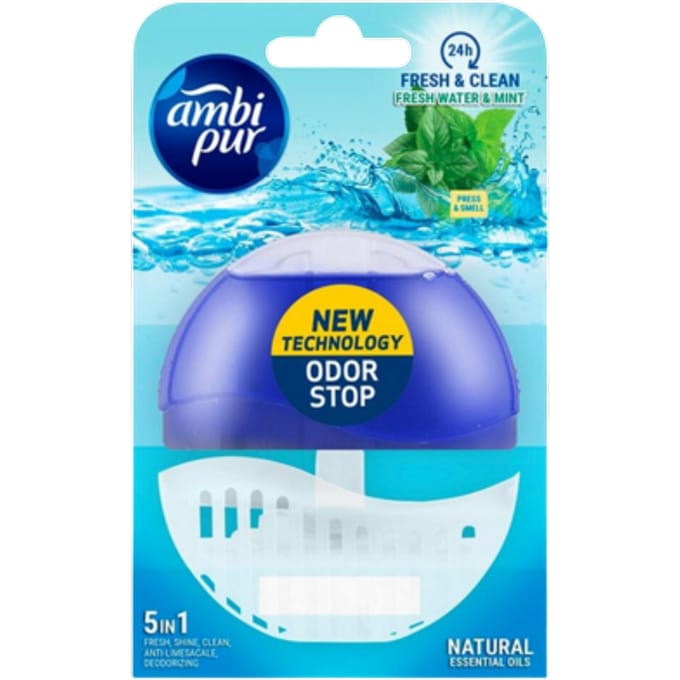 Ambi Pur - Toiletblok - Fresh Water & Mint - 55ml