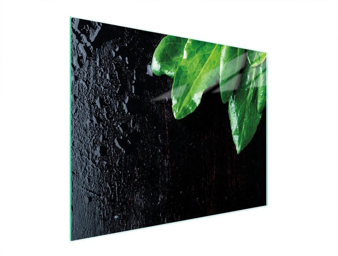 TMK ArtDeko - Snijplank - Glas - 52x40 cm - Basilicum