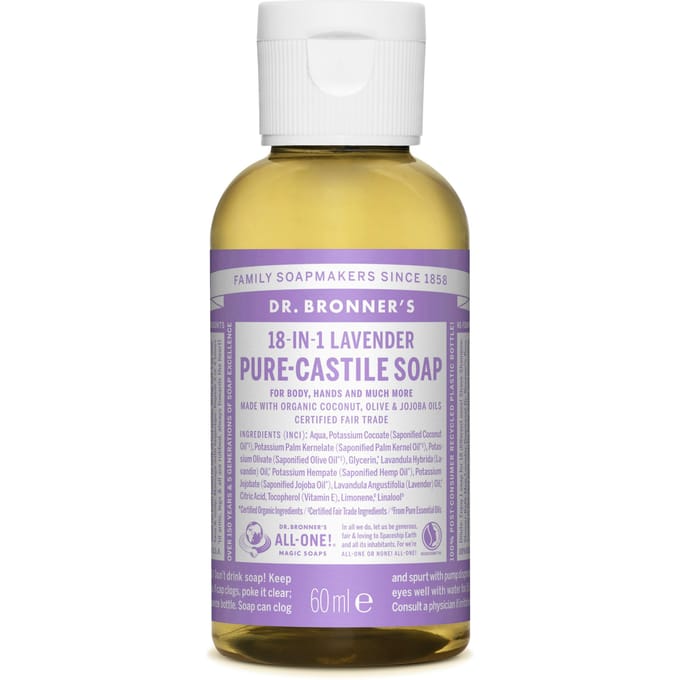 Dr. Bronner&rsquo;s Magic Soap Lavender 60 ml
