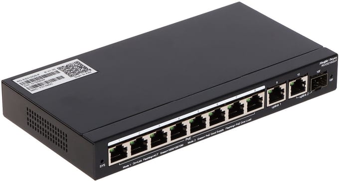 Ruijie Reyee - PoE Switch - 8-poorten - Uplink - 120W