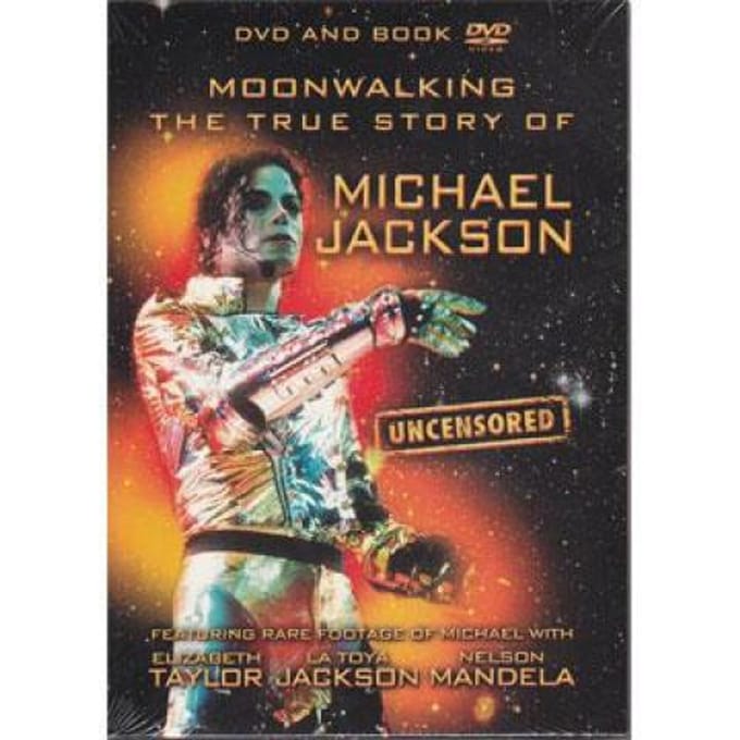 DVD MICHAEL JACKSON - Moonwalking The True Story Of Miche HUR3150 Hurricane 2009 US Soul/Funk