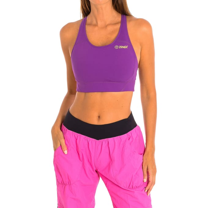 Sporttop met compressieve stof Z1T00507 vrouw