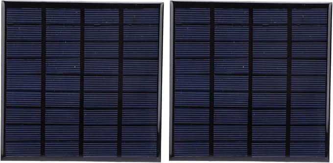 Zonnepaneel Set - Zonnelader Module - Speelgoed Opladen - Hoog Lichteffect - 2 Watt 9V