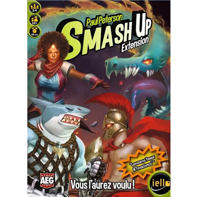 Bordspellen ext.6 IELLO Smash Up - Vous l'Aurez Voulu