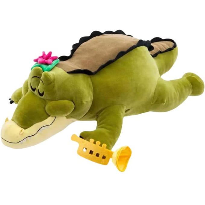 Disney Nieuwe Grote De Prins en de Kikker Louis Pluche Speelgoedpop groen