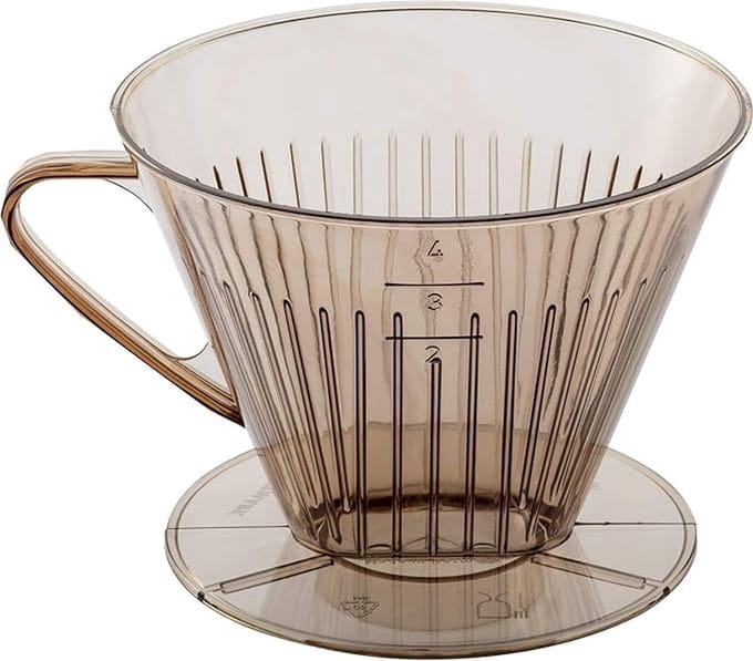 Koffiefilter Houder - Transparant - 1 x 4