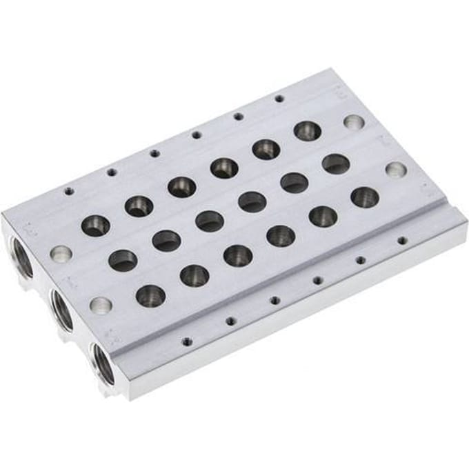 G1/8'' Manifold 6-Stations Festo 566562 VABM-L1-10S-G18-6