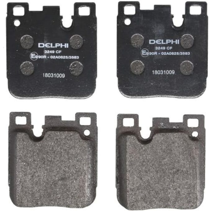 Remblokset DELPHI LP3249, achter