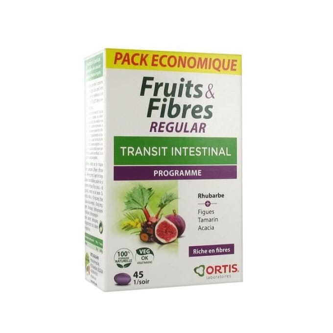 Ortis Fruit & Vezels Regular 45 Tabletten