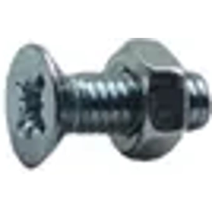 Sencys Grendelbout - Staal - Gegalvaniseerd - M4x12 Mm