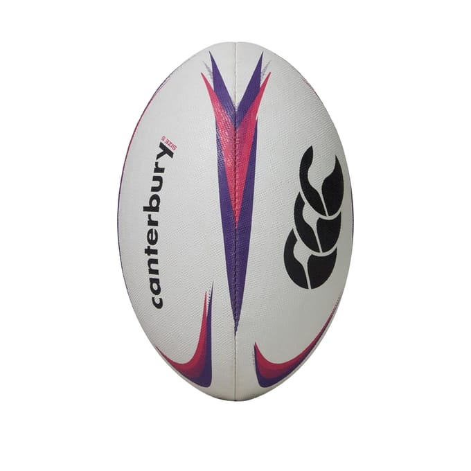 Canterbury Mentre Rugbybal (Wit/Violet)