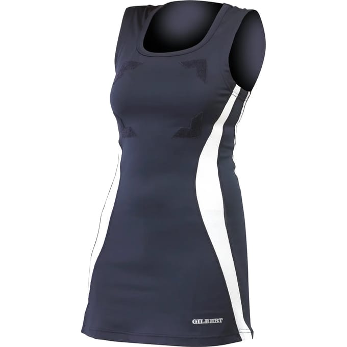 Gilbert Netball Eclipse II Hook and Loop - W 6 - Zwart / Wit