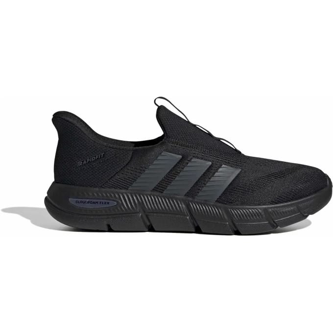 Adidas Cloudfoam Flex - Lounge Rapidfit herensneaker Wide HQ2569 zwart