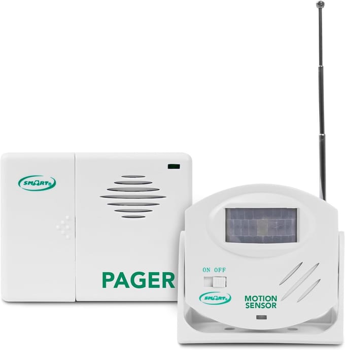 Bewegingssensor met Pager voor Zorgverleners