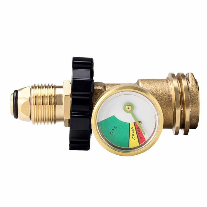 Propaantankmeter Adapter Niveau-indicator Universele Messing Koppelingen Zet POL om naar QCC1 Type 1