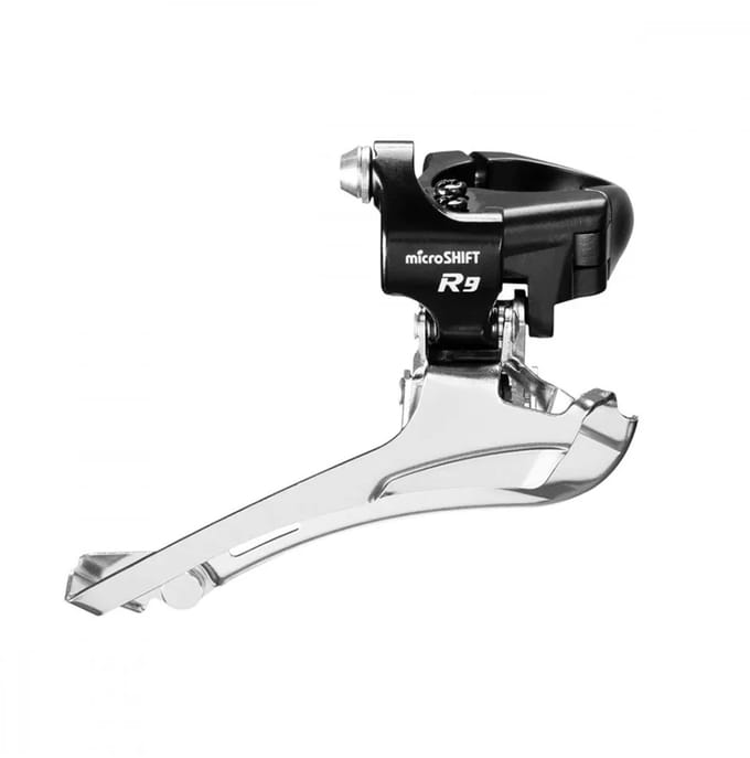 Microshift Fd-r352 R9 Double 31.8/34.9 Mm Voorderailleur Zilver 2 x 9s