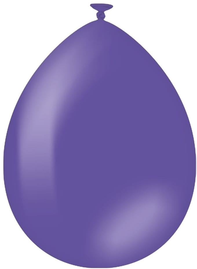 Balloons 25 pcs. purple | 6 stuks