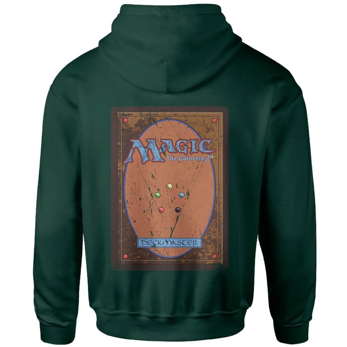 Magic the Gathering Deck Master Unisex Hoodie - Forest Groen - S