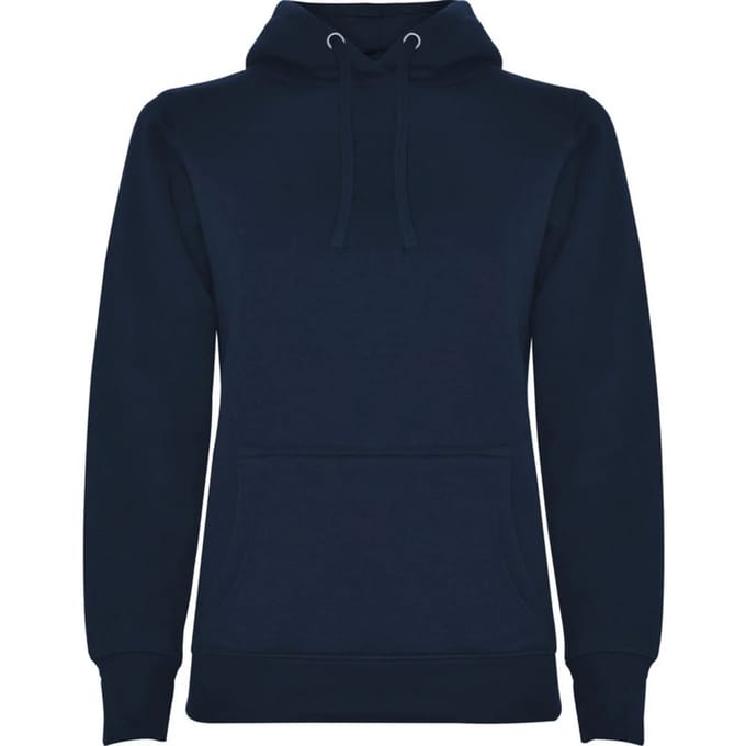 Roly Dames/Dames Urban Hooded Polycotton Sweatshirt (Marineblauw)