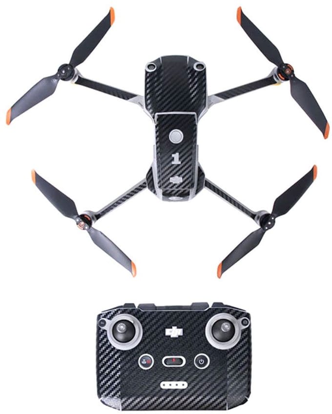 Protective Skin voor DJI AIR 2S - BLACK GRAIN