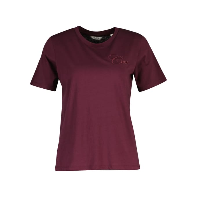 Dames T-shirt regular Gant Tonal Graphic